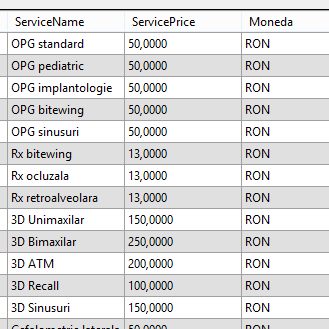 Configurare servicii